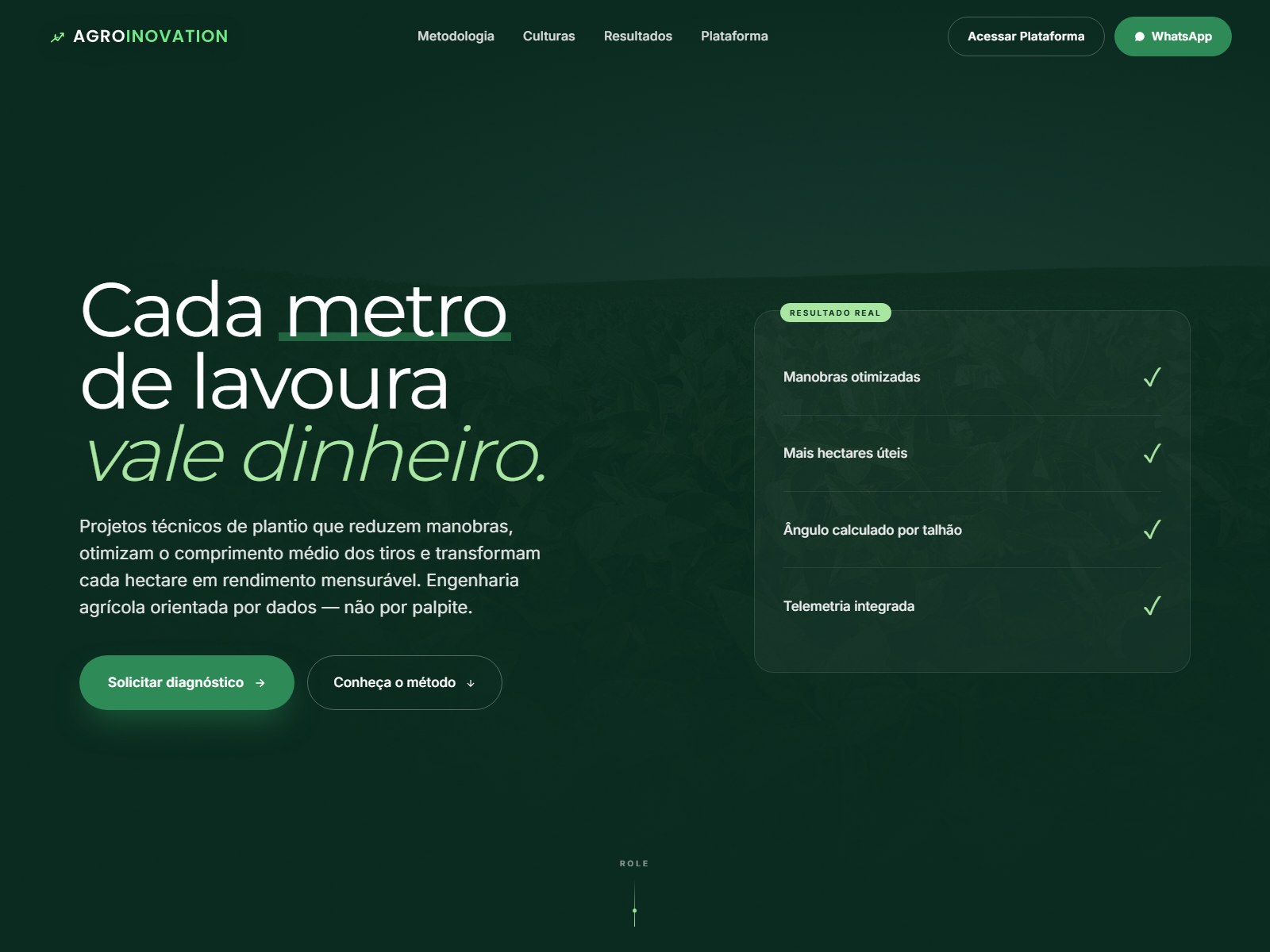 AgroInovation — engenharia agrícola de precisão